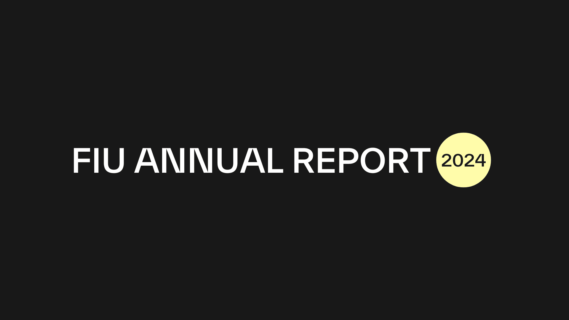 FIU annual report blog picture - News - Regpit
