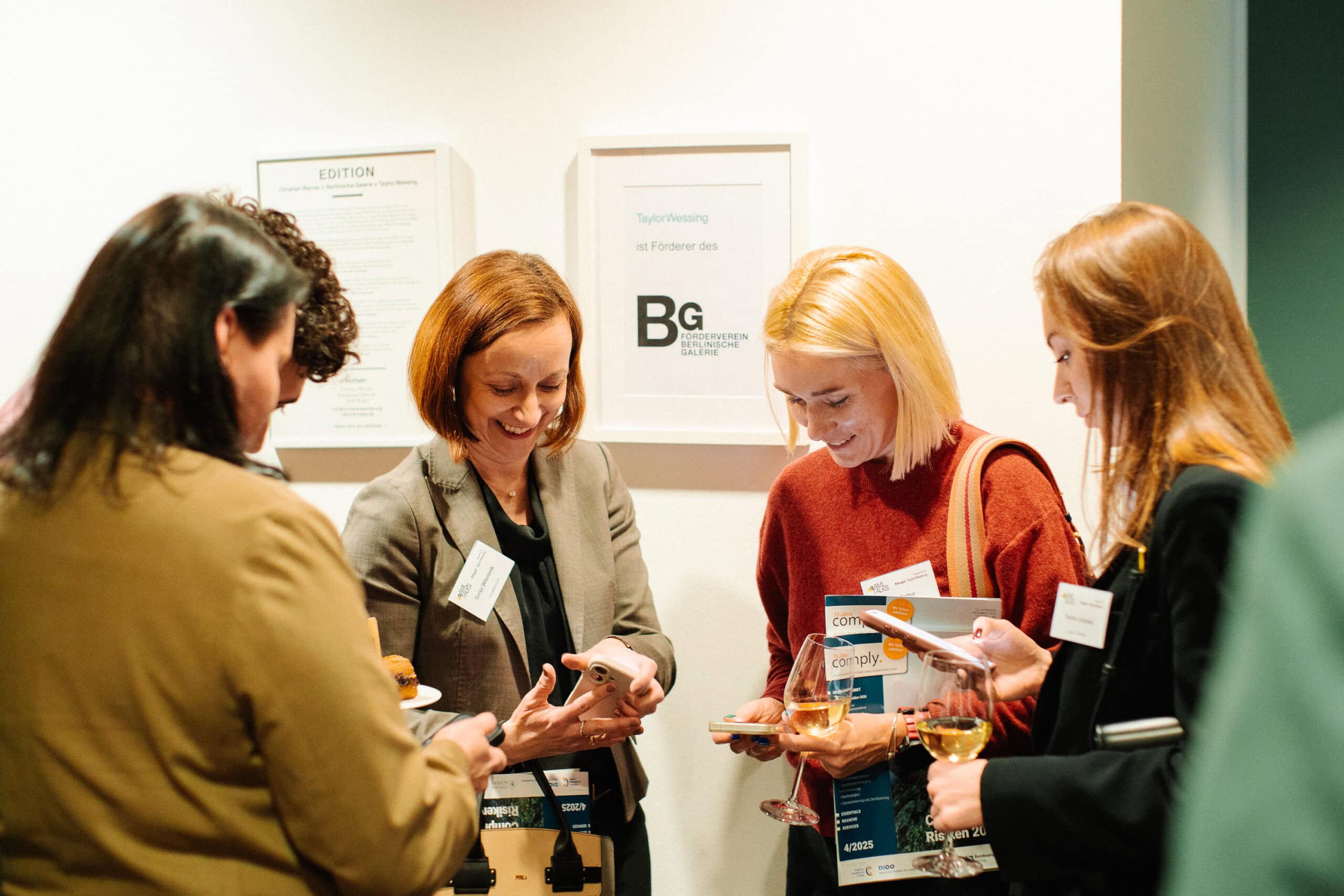 Networking bei den AML Talks